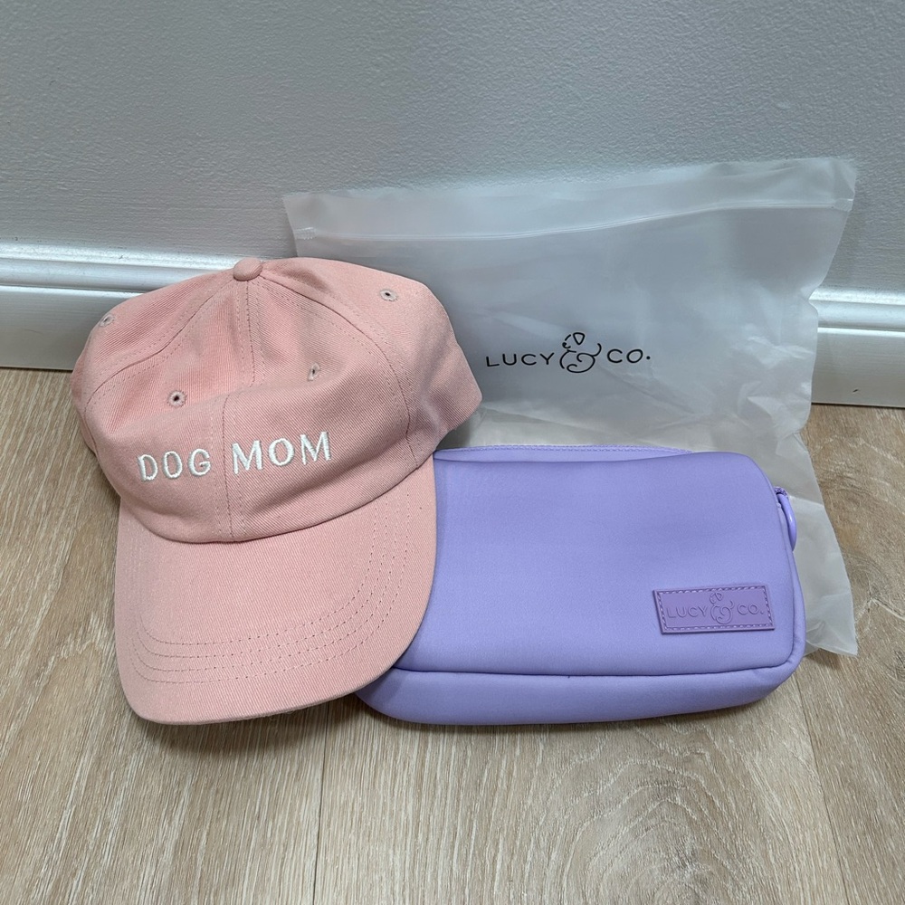 Lucy & Co. Dog Mom Hat and Crossbody Bag